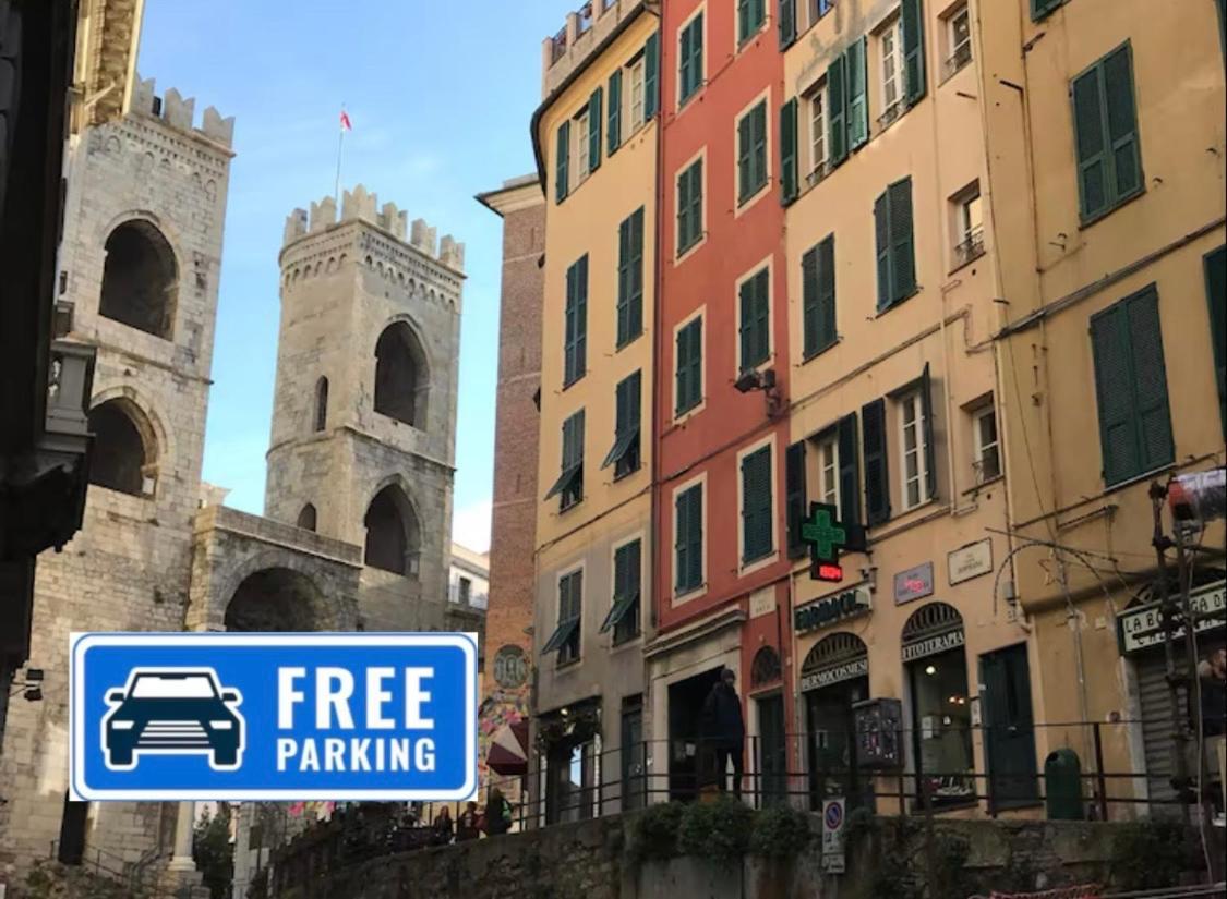 Exclusive Really Downtown - Free Private Parking Included! Appartamento Genova